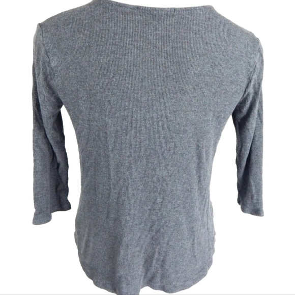 Eri + Ali Ranier Wrap Top Ribbed - Picture 4 of 4